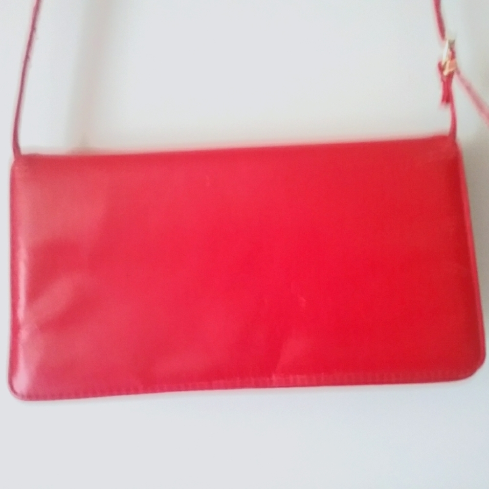 10"x6"x2.5" adjustable strap 49" purse